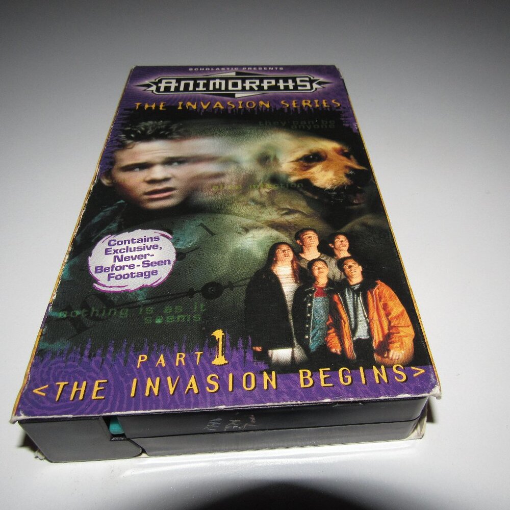 Animorphs VHS – The Invasion Series Part 1: The Invasion Begins | Scholastic '98 - Picture 2 of 3